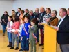 Les élus et le conseil municipal des enfants